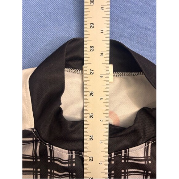 Wolfbike Cycling Jersey Men's Size L Black and White - Picture 5 of 10